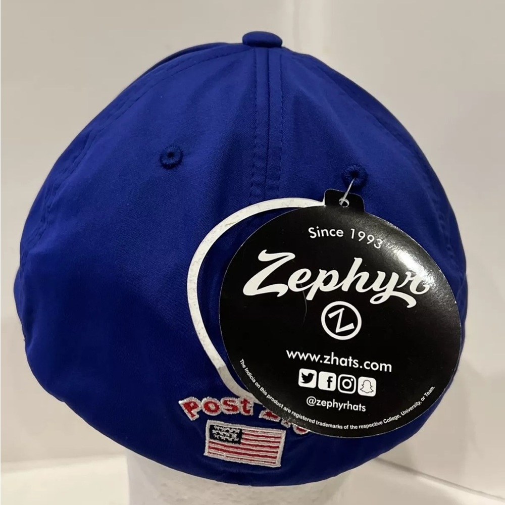 American Legion Post 218 Veterans Military Zephyr Flag Baseball Hat Cap - Picture 3 of 7
